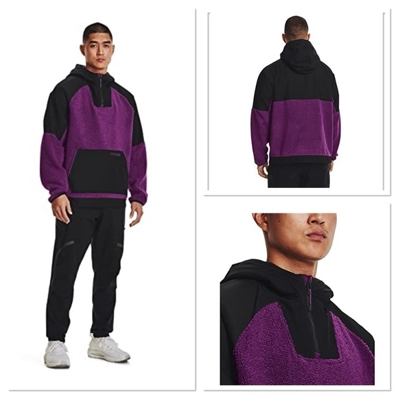 Under Armour Mission Boucle Anorak Pullover - Picture 1 of 8